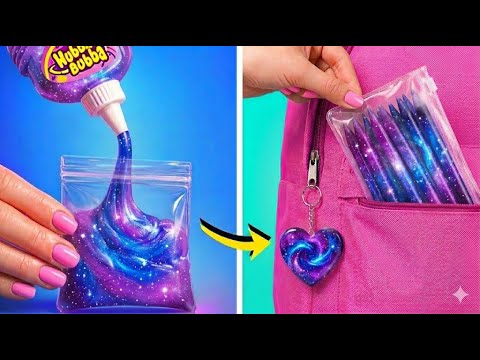 Creative School Hacks ✨ How to Ace DIY Supplies & Boost Your Style By 123 GO!