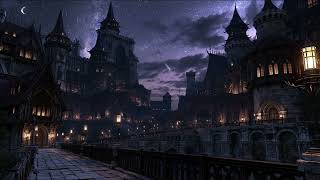 (No Mid Ads) Fantasy Projector Reading Background | ACOTAR Reading Ambience No Ads | Castle View