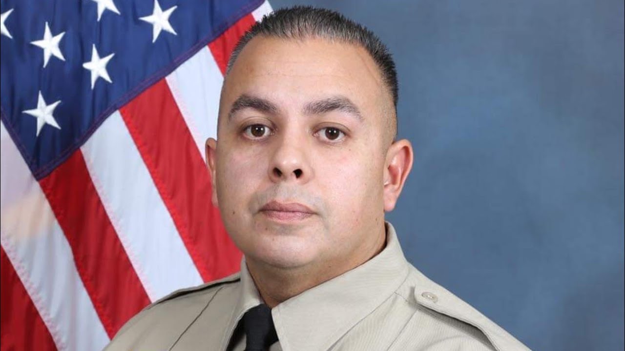 Procession of Vehicles Transfering Deputy Sgt. D. Vaca to San