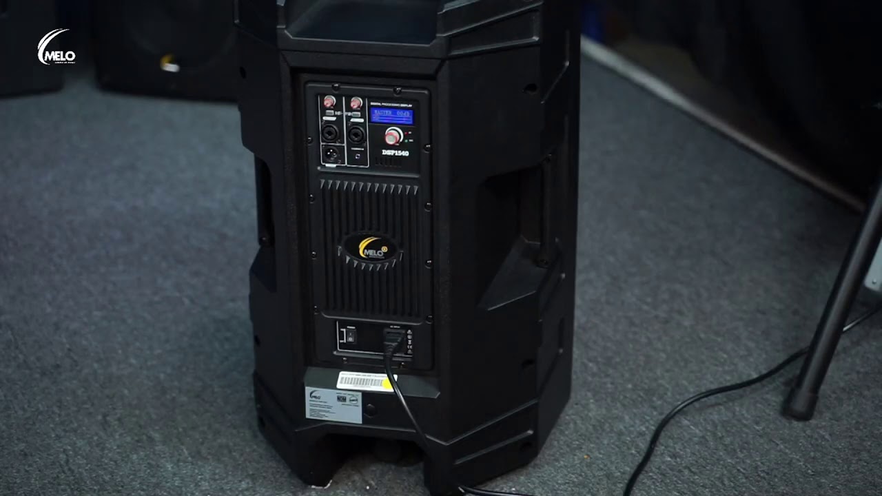 Bafle amplificado MELO DSP1540 con conexión Bluetooth - Electrónica Teran.  Tienda en línea de Audio, Instrumentos Musicales, Iluminación y electrónica  de Veracruz México