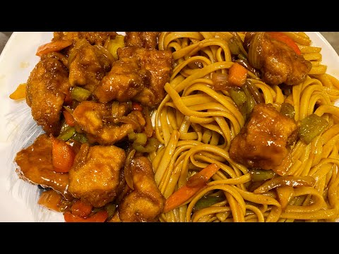 النودلز الصيني باسرار المطاعم تشكين سويت اند ساور خطيره بجد