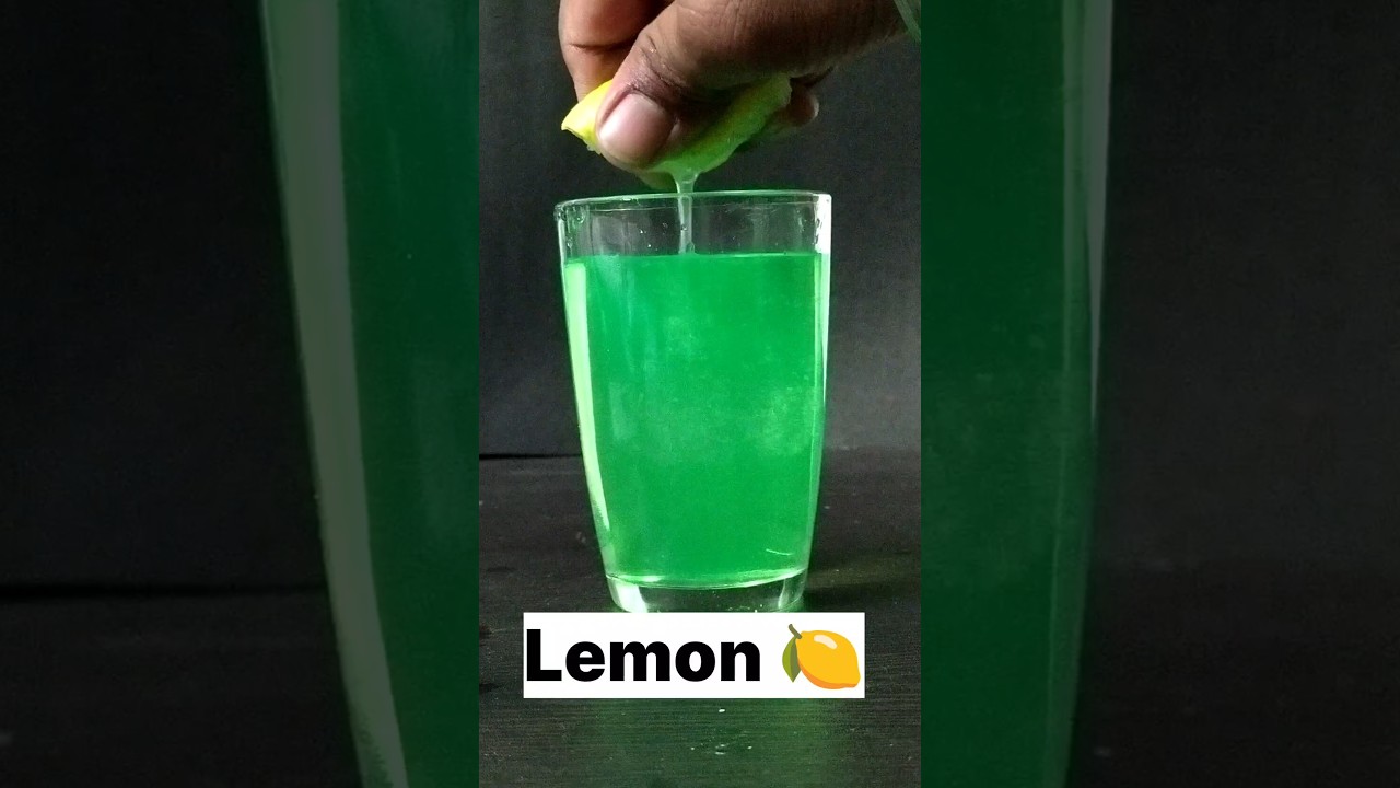 Colour changing Experiment by lemon 🍋।