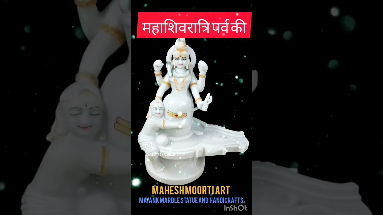 Unbelievable Marble God Statue Creation For Mahashivratri!
