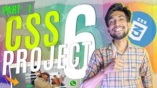 WhatsApp full ui Clone in Html & Css | @thecodethread