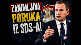 Zanimljiva poruka iz SDS-a - OVO OTKRIVA MNOGO STVARI Zanimljiva poruka iz SDS-a - OVO OTKRIVA MNOGO STVARI