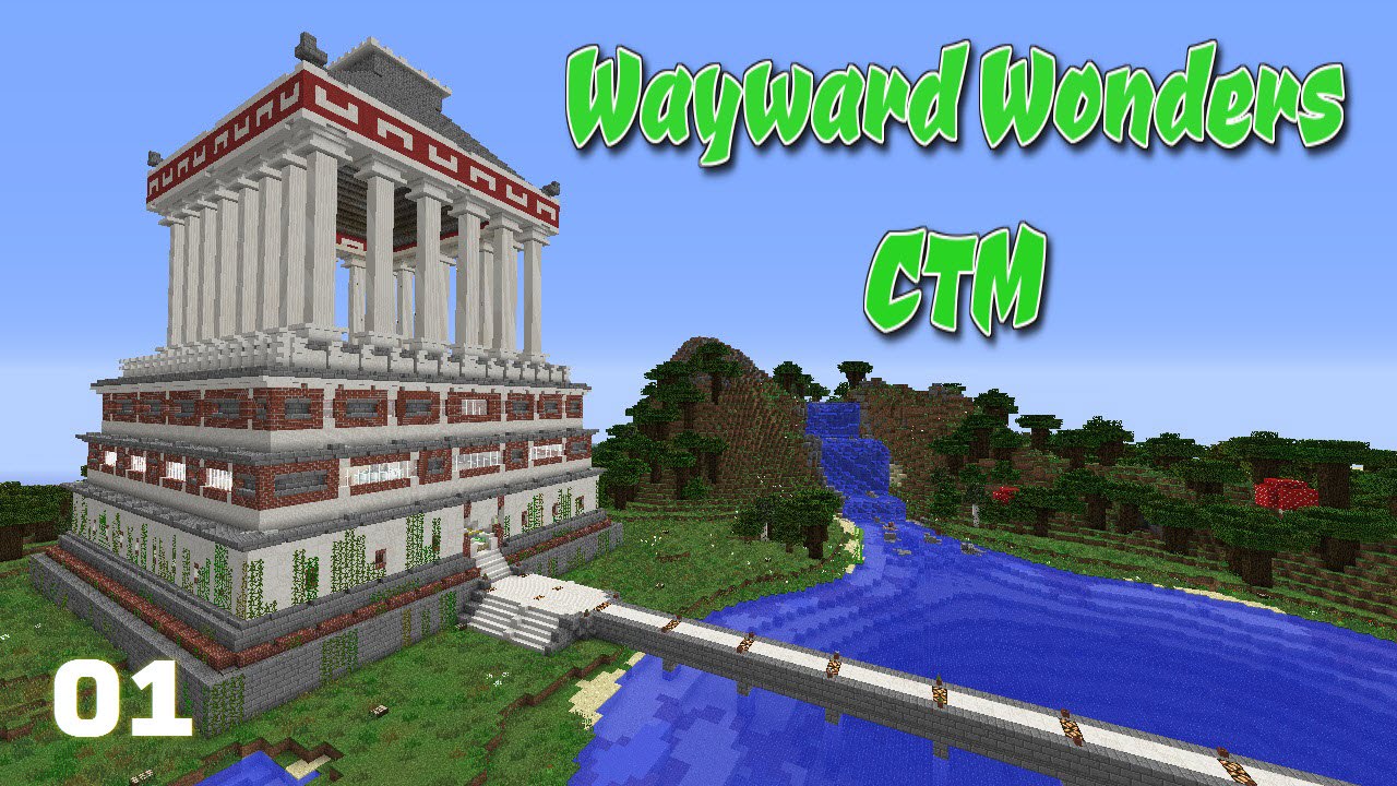 Minecraft [1.8.3] [CTM] Wayward Wonders - Ep1 - Mausoleum 