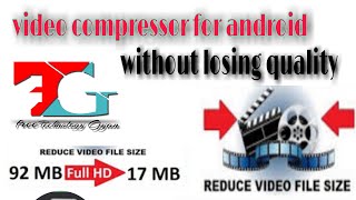 Best Android Video Compressor . With Proof. Resizer Android App. Video Size Less but Quality Best. screenshot 2