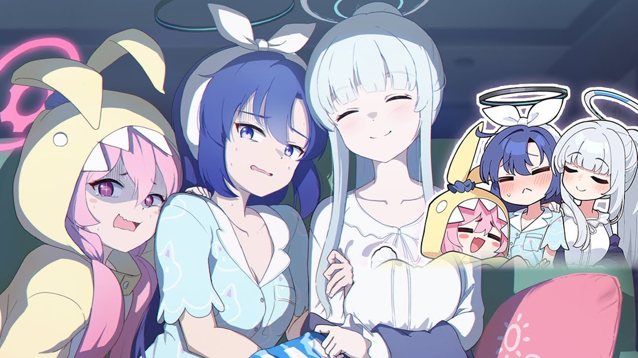 (Blue Archive Comic Dub) Seminar's Pajama Party ✨