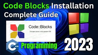 How to install CodeBlocks IDE And Run C++ First Program #c++ #codeblocks