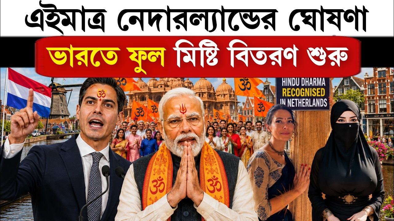 নেদারল্যান্ডের এই কথা শুনে ঘুম উড়ে গেল নরেন্দ্র মোদীর - হতবাক গোটা দেশ | India Netherlands Hindu