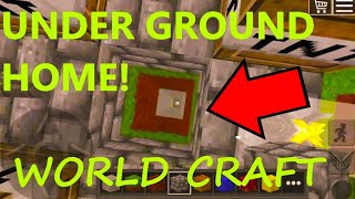 Visiting my underground home. Episode - 1(World craft: 3d build and craft ) screenshot 4