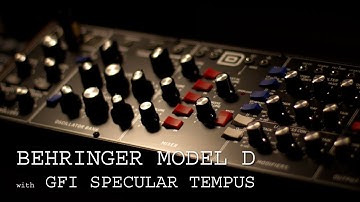 Behringer Model D Sequence with Specular Tempus // Session 7 - Ambient