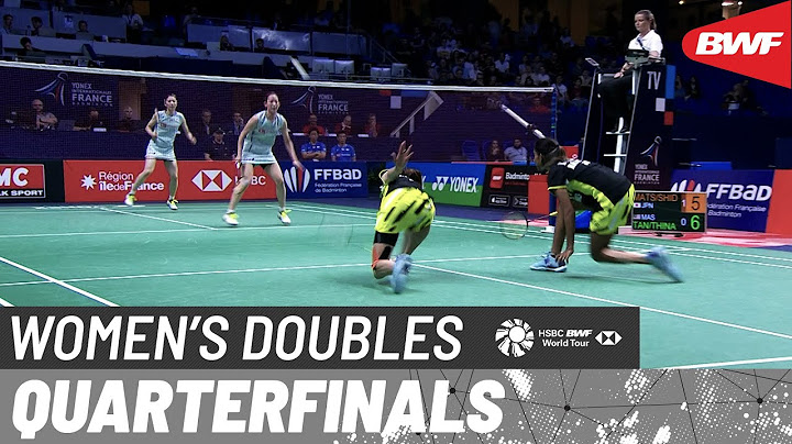 YONEX French Open 2022 | Matsuyama/Shida (JPN) [3] vs. Tan/Muralitharan (MAS) | QF