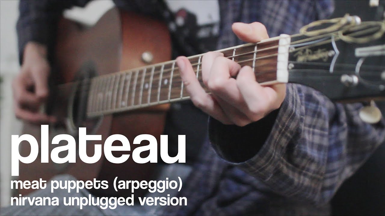 Plateau (guitar arpeggio Nirvana / Meat Puppets Unplugged) YouTube