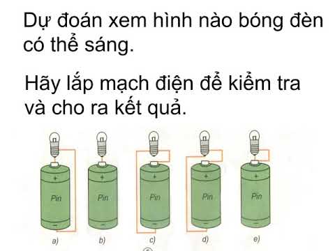 Khoa học Lớp 5 - Tuần 23 - Bài 46, 47: Lắp mạch điện đơn giản