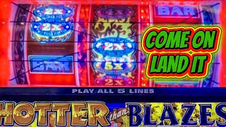 Hotter than Blazes Respin + JACKPOT BIG HANDPAY Bonus Video screenshot 1
