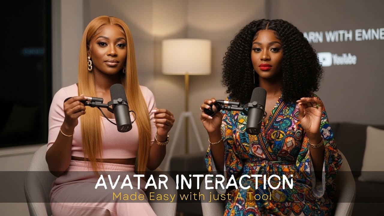“AI Avatar Interaction Made Easy — Full How-To + Bonus AI Tool Reveal”