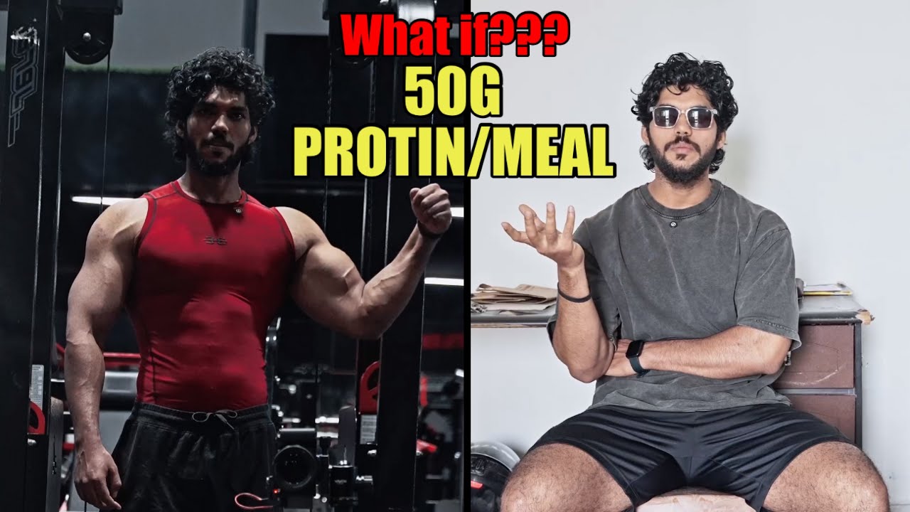 What if you eat 50G PROTEIN PER MEAL
