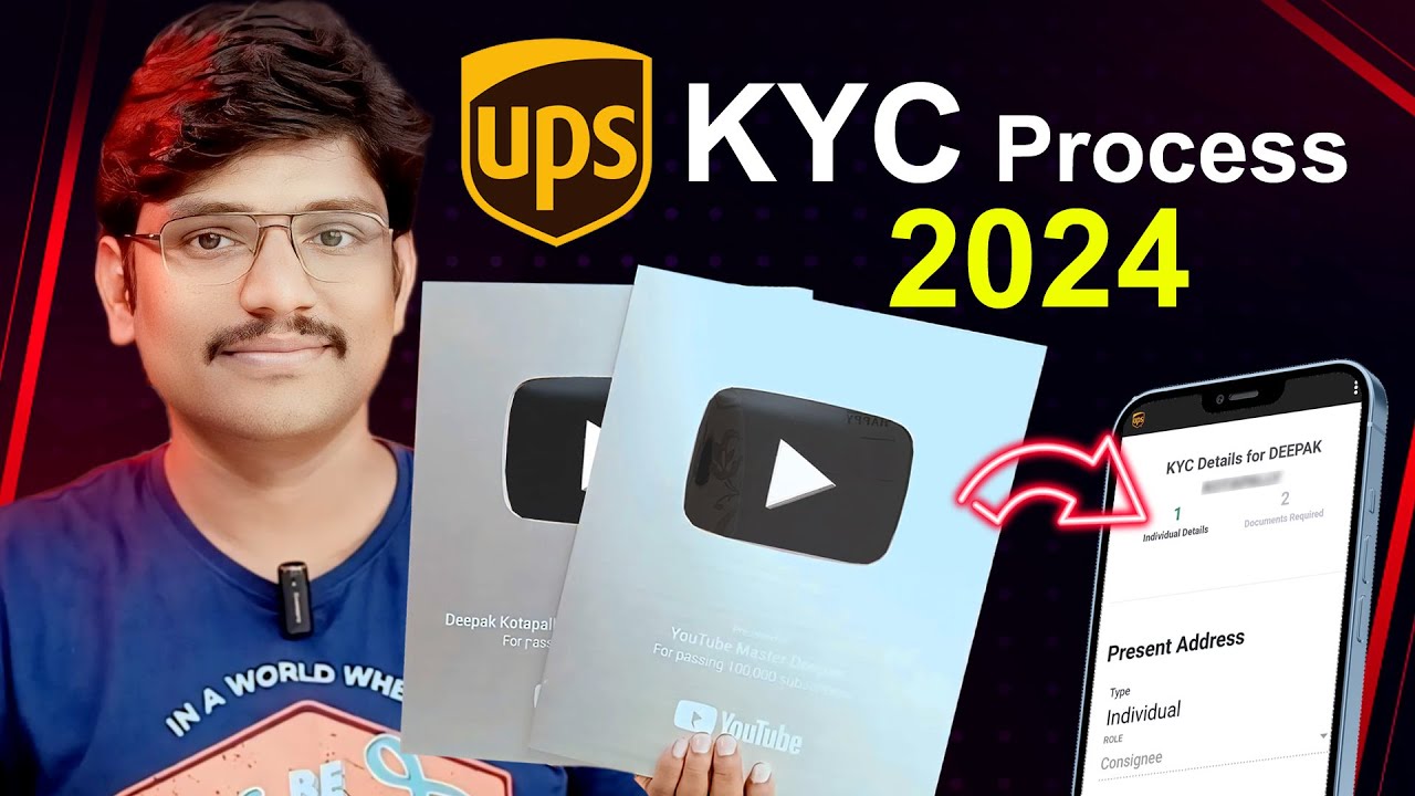 UPC KYC For Silver Play Button in Telugu | How to Submit Silver Play Button UPS Kyc in Telugu 2024
