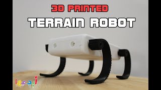 3D printed terrain robot