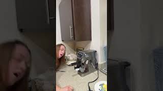 What just happened with my espresso machine 😭☕️