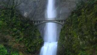 Bridge Over Waterfall In The Mountain Screensaver http://www.screensavergift.com