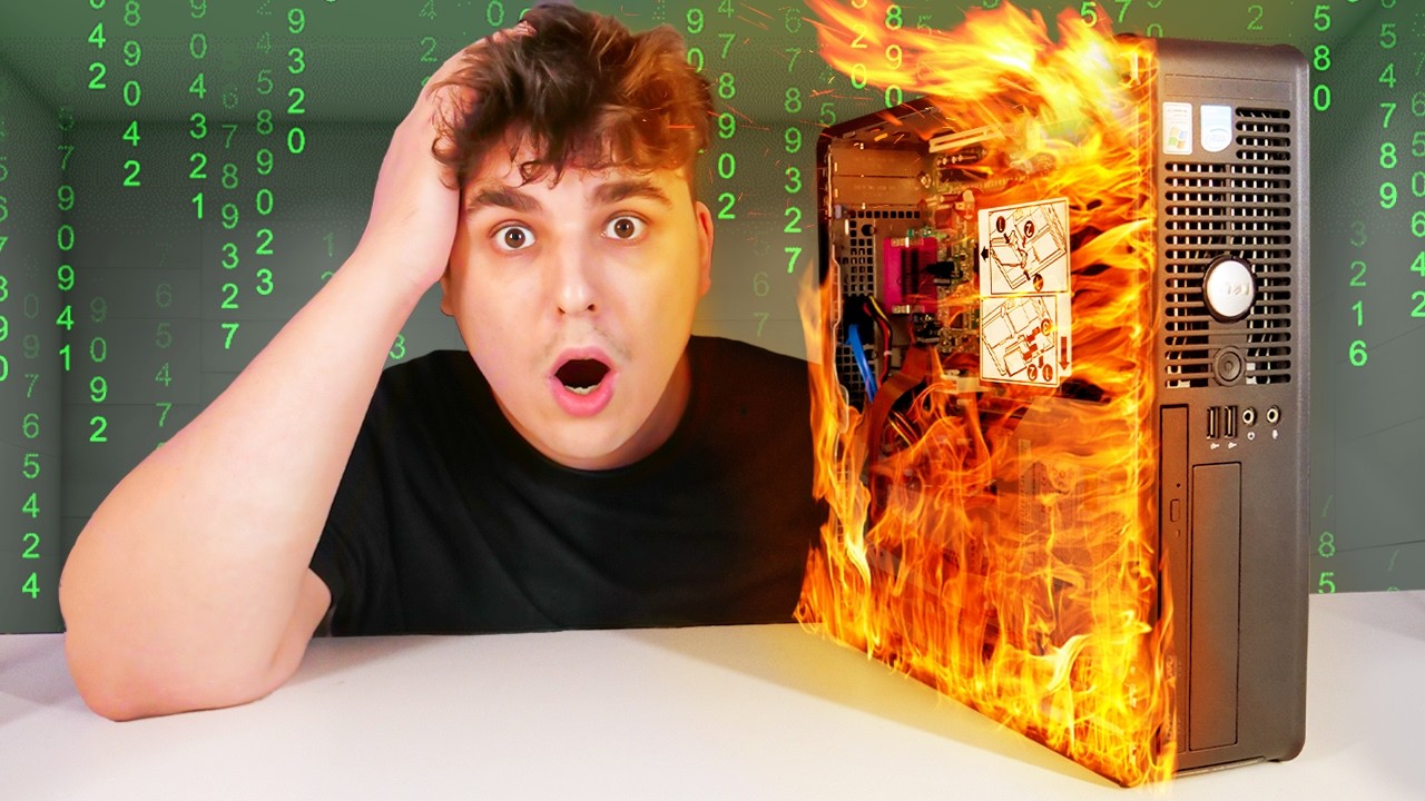 KOMPUTER ZA 50ZŁ vs WIRUSY Z INTERNETU!