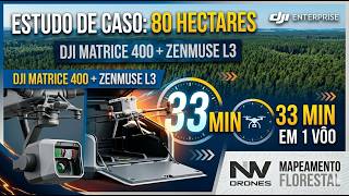 DJI Zenmuse L2 vs L3 para mapeamento florestal: qual scanner LiDAR tem melhor desempenho?