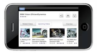 BMW TV iPhone app screenshot 1