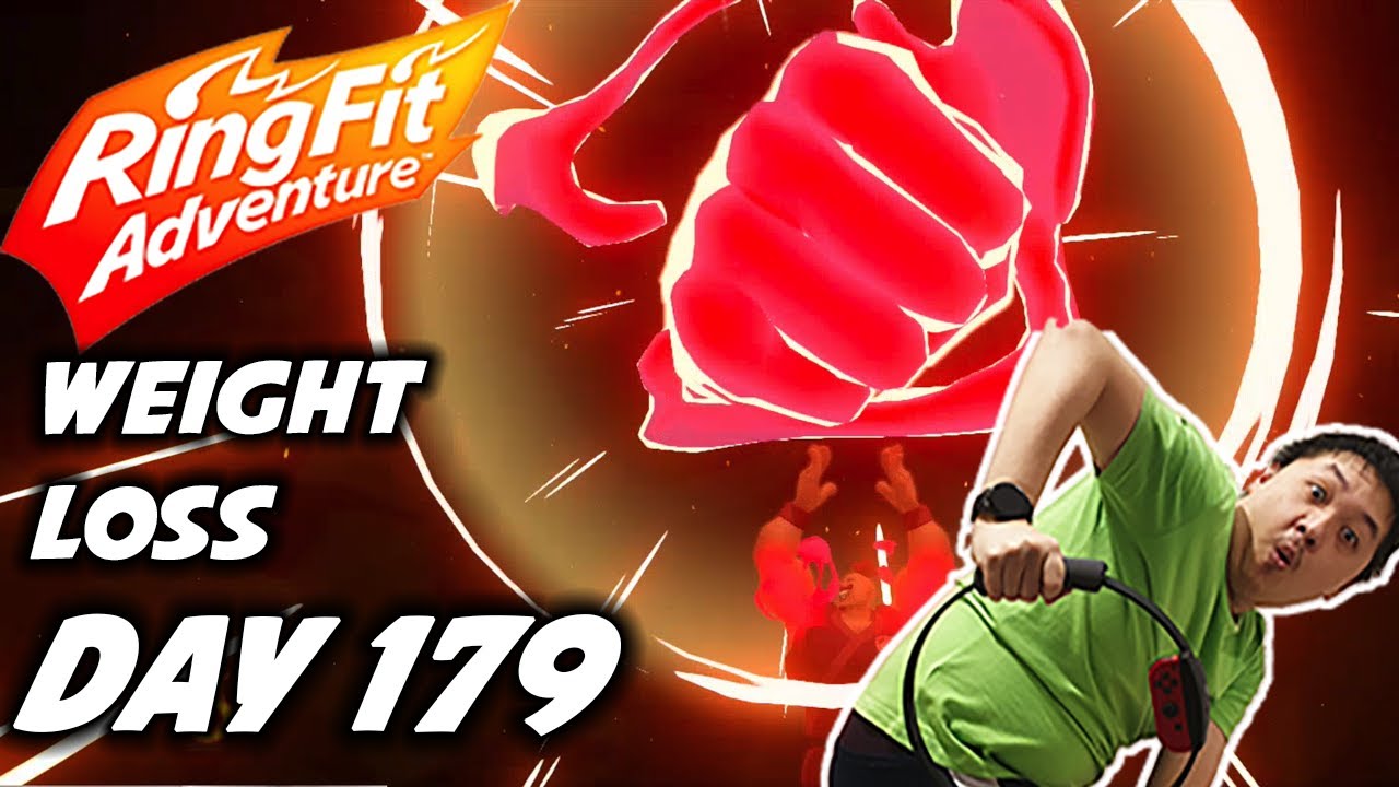 Fun Cardio Workout at Home - Day 179 Ring Fit Adventure Weight Loss Journey