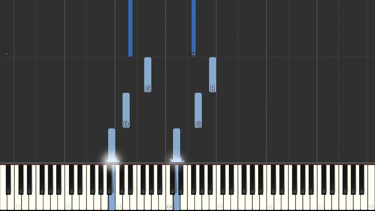 On A Slow Boat To China - Frank Loesser - Easy Piano Tutorial