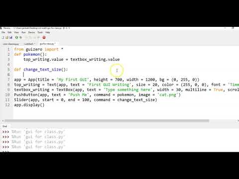 Using a Slider with Guizero