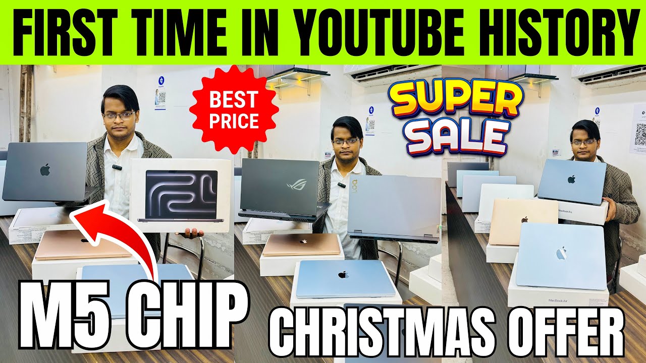First Time Macbook M5 Po Chip | Used Laptop Shop In Kolkata | Second Hand Laptops in Kolkata