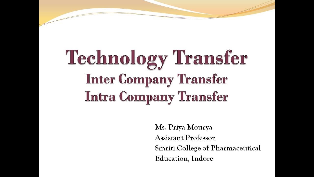 Technology Development & Transfer 