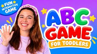 The Alphabet Game! - Fun Interactive Learning Video for Toddlers with Betsy Bloom
