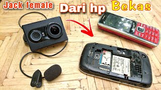 TANPA MODAL CARA MOD MIC EKSTERNAL XIAOMI YI CAMERA