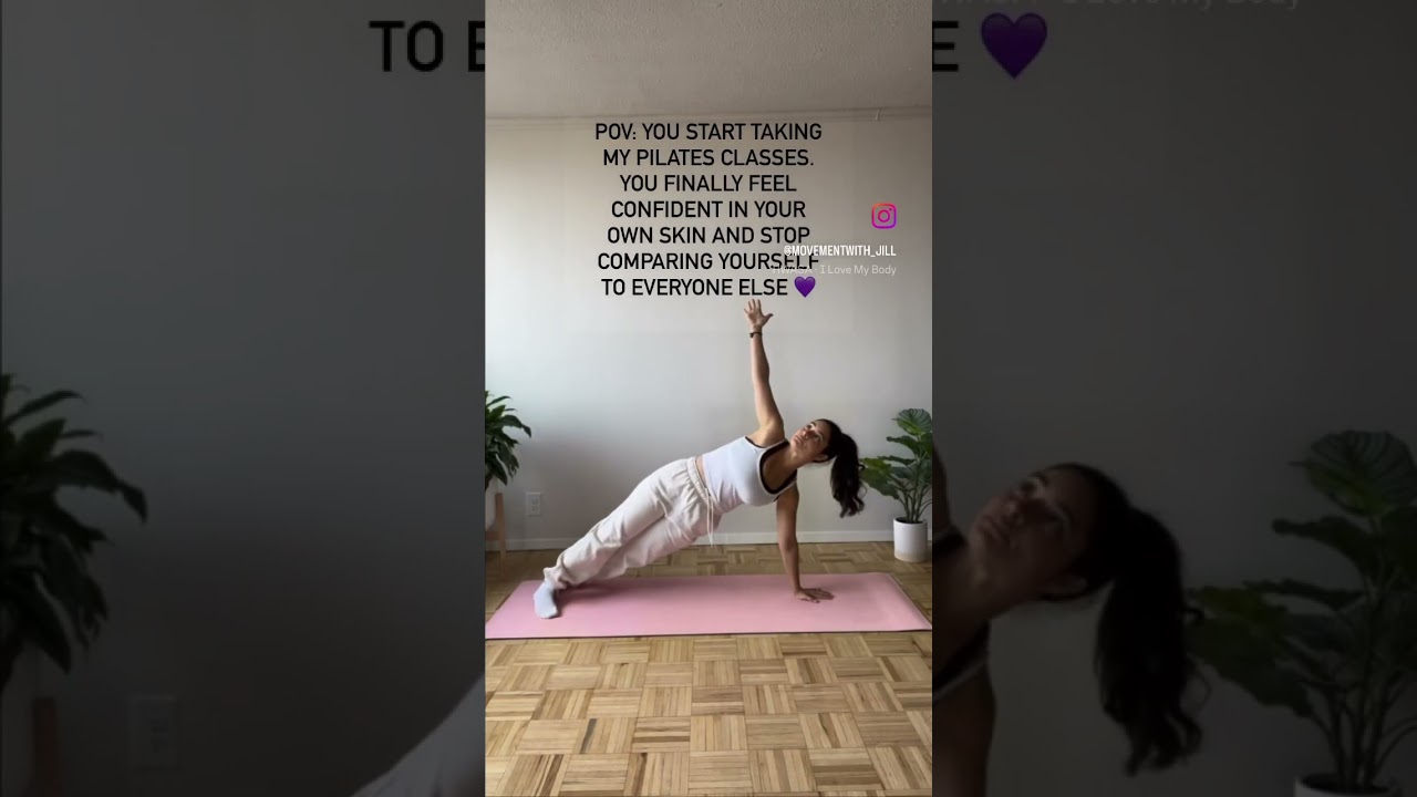 Try Pilates with me!! 