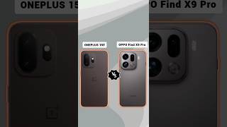 OnePlus 15T Vs Oppo Find X9 Pro Review #reviews #smartphone #tech #technology #shorts #reels