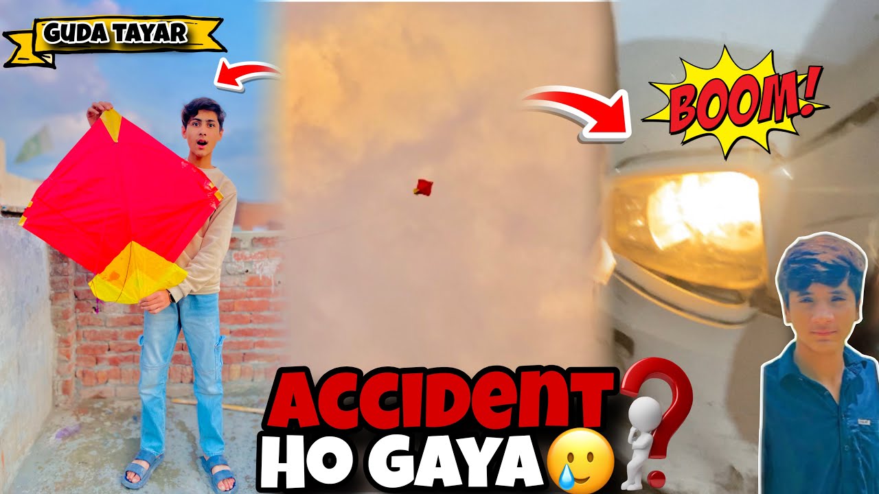 Hamari car ka accident ho gaya | Oy hoy bohat galat scene ho gaya🥹