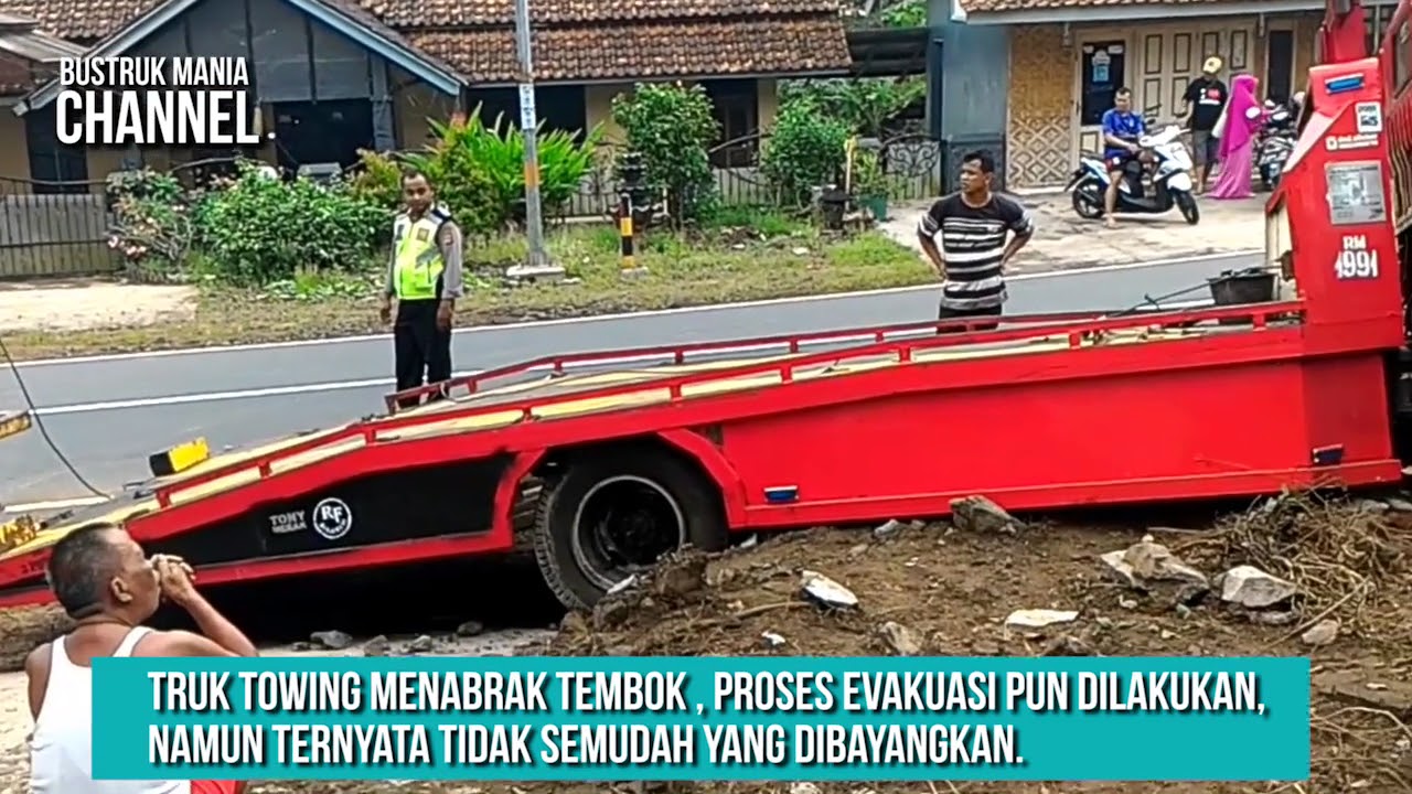 Saat Truk  Towing  Di tolong Truk  Derek  YouTube