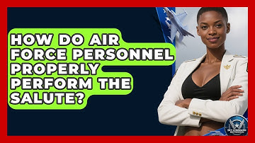 How Do Air Force Personnel Properly Perform The Salute? - Sky Command Brotherhood