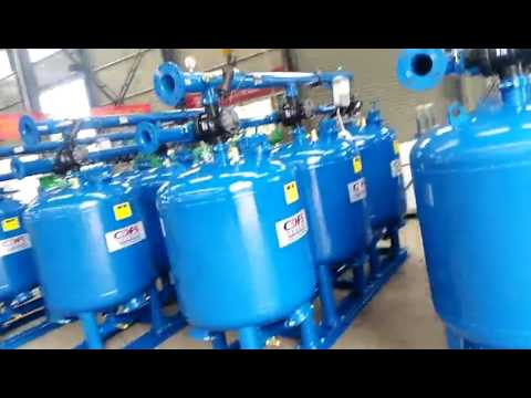 Automatic sand filter of CDFS - YouTube