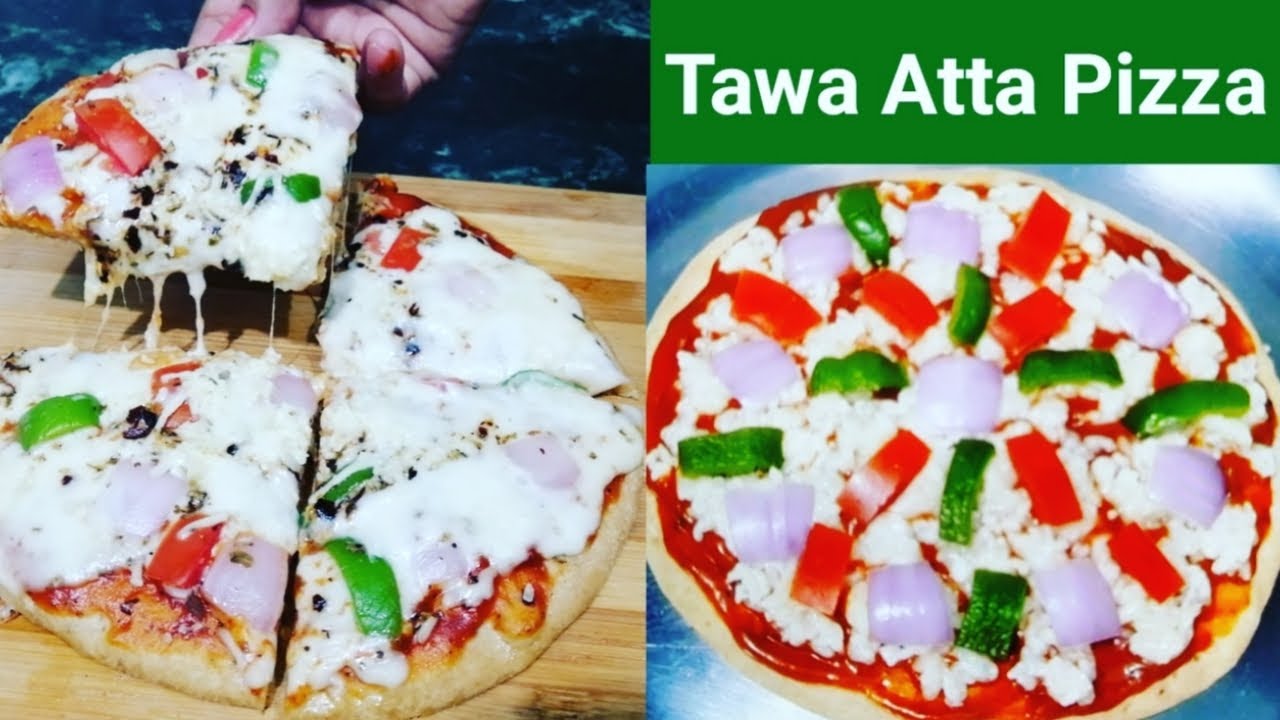 ਪੀਜ਼ਾ ਖਾਣ ਦਾ ਦਿਲ ਹੈ ਤਾਂ ਫਟਾਫਟ ਘਰ ਵਿੱਚ ਹੀ ਤਵੇ ਤੇ ਬਣਾਓ ਆਟਾ ਪੀਜ਼ਾ || Atta Pizza on Tawa without Yeast