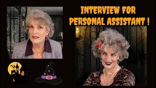 INTERVIEW FOR PERSONAL ASSISTANT WITH THE COUNTESS! #asmr