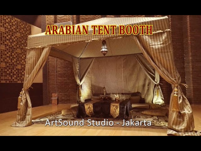 DEKORASI TENDA BOOTH ARABIAN | ArtSound Studio - Jakarta class=