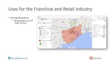 Territory Management and Geospatial Strategies for Dynamics 365 for Franchise and Retail