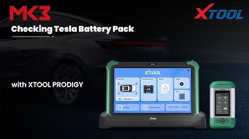 Xtool | Checking Tesla Battery Pack with XTOOL PRODIGY