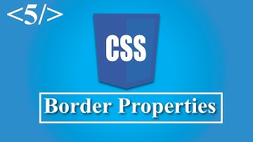 CSS Tutorial - Border Properties || Width || Height || Style || Shorthand -  Part 5 (Urdu/Hindi)