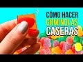 Cómo hacer GOMITAS CASERAS muy fácil * RECETA de gominolas DIY