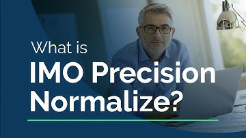 What is IMO Precision Normalize? | IMO Health